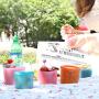 Lidded Storage Box 230Ml Kitchen Plastic Mini Storage Jars And Lids Spice Sauce Box Condiments Pepper