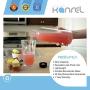 Kanrel Glass Juice Bottles 32oz with Caps | Best Bottle for Fresh Orange and Apple Juice | Reusable Refillable Airtight Empty Clear Portable Storage Container Jars Juicing