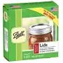 Ball Regular Mouth Canning Mason Jar Lids 12-Pieces per Pack (1-Pack) Ball Regular Mouth Canning Mason Jar Lids 12-Pieces per Pack (1-Pack)
