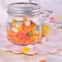 Betrome 8 OZ Mason Jar 24 Pieces with Silver Regular Lid for Jam, Jelly, Honey, Beans, Spice, Wedding Favors, Shower Favors, Party Favors