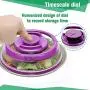 Mikilon Vacuum Air-tight Food Sealer Container Plate Platter Lid Fresh Cover Topper Dome, Stackable, Dishwasher and BPA Free (Purple) Mikilon Vacuum Air-tight Food Sealer Container Plate Platter Lid Fresh Cover Topper Dome, Stackable, Dishwasher and BPA Free (Purple)