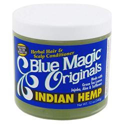 Blue Magic Originals Indian Hemp 12 Ounce Jar (354ml) (2 Pack)