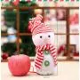 4 Stück Weihnachtsfeier Niedlicher Cartoon Geschenk Obst Süßigkeitenbeutel, Weihnachtsfeiertag Obst Verpackungsbox Fall von KayMayn