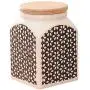 FUYU Ceramic Food Sealed Storage Tank with Bamboo Lid Seasoning Jars Snack Tank FUYU Ceramic Food Sealed Storage Tank with Bamboo Lid Seasoning Jars Snack Tank