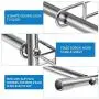 Étagère à épices 2 niveaux BESTONZON, Support de rangement pour comptoir Cuisine Salle de bain, Organisateur de Rangement pour Pots et Bouteilles. Étagère à épices 2 niveaux BESTONZON, Support de rangement pour comptoir Cuisine Salle de bain, Organisateur de Rangement pour Pots et Bouteilles.