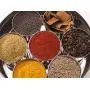 KüchenCraft World of Flavours Edelstahl Authentisches Indisches Muster Masala Dabba