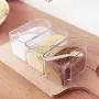 Gewürz- und Pfefferspender – Mehrstufige 360-Grad-Drehwandregal-Wandschrank für Gewürze und Gewürze – Geschmacksstoff-Organizer-Glasbehälter – Gewürz- und Pfefferspender