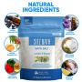 Sitz Bath Soak 32 Ounces Hemorrhoid Soak Epsom Salt with Natural Geranium, Frankincense, Lavender, Niaouli Essential Oil Plus Vitamin C in BPA Free Pouch with Press-Lock Seal