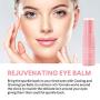 VieBeauti Cooling & Glowing Eye Balm – Hydrating Eye Cream Reduces Puffiness, Discoloration and Wrinkles with Nutrient-Rich Botanicals and Vitamin E – Visible Results in 1 Use (0.35 oz) Pink