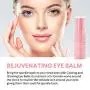 VieBeauti Cooling & Glowing Eye Balm – Hydrating Eye Cream Reduces Puffiness, Discoloration and Wrinkles with Nutrient-Rich Botanicals and Vitamin E – Visible Results in 1 Use (0.35 oz) Pink