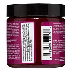 Manic Panic Fuschia Shock Hair Dye – Classic High Voltage - Semi-Permanent Hair Color - Dark Pink Fuschia Shade - For Dark & Light Hair – Vegan, PPD & Ammonia-Free - For Coloring Hair on Women & Men