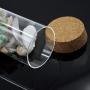 5Pcs Mini Tiny Clear Glass Jars Bottles with Cork Stoppers for Arts & Crafts, Projects, Decoration, Party Favors