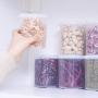 Sealed Storage Box Plastic Kitchen Crisper Food Nut Portable Transparent Milk Powder Kitchen Refrigerator Grain Storage Container Moisture-proof Tea Can Food Dispensers