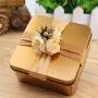 Boîtes Cadeaux Mariage Yugust, 12 Pièces Métalliques, Récipients Organisateur Carré, Sacs Cadeau en Métal, Contenants pour Cadeaux et Chocolats, avec Ruban, Mini Pot à Thé pour Petits Objets (Or) Boîtes Cadeaux Mariage Yugust, 12 Pièces Métalliques, Récipients Organisateur Carré, Sacs Cadeau en Métal, Contenants pour Cadeaux et Chocolats, avec Ruban, Mini Pot à Thé pour Petits Objets (Or)