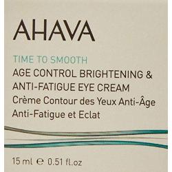 AHAVA Dead Sea Age Control Brightening Anti Fatigue Eye Cream, 0.51 Fl Oz