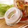 Kitchen Food Storage Jar Airtight Food Storage Kitchen Glass Jar Moisture-Proof Home Multi-Purpose Jam Bottle Cruet Glass Jar Jam Bottle Storage Tank (Color : 950ml)
