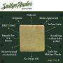 SallyeAnder No-Bite-Me Soap - Bug Repellent Soap - 1 Bar - Safe for Kids and Infants - Repels Mosquitoes, Black Flies, Fleas, and Ticks