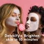Sand & Sky Australian Pink Clay Porefining Face Mask Skin Care | Pink Clay Face Mask | Pore Minimizer & Pore Cleaner with Face Mask Brush Applicator