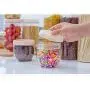 Transparent Storage containers with lid, Round Plastic Jars Durable Regular Mouth Jars-A 450mlx3 Transparent Storage containers with lid, Round Plastic Jars Durable Regular Mouth Jars-A 450mlx3