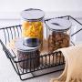 Glass Sealed Jars, Moisture-proof Kitchen Food Containers, Storage Spices/Oatmeal/Cereal/Coffee Beans