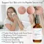 Natural Collagen Peptide Complex Serum, Large 2 oz. Bottle – Anti-Aging Serum for Face + Hyaluronic Acid and Vitamin E Plumps Wrinkles, Repairs and Brightens Skin, and Fades Dark Spots by Eva Naturals