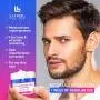 LUXOL Anti-Aging Face Cream Moisturizer for Men, Natural and Organic Anti Aging Cream To Reduce Puffiness, Wrinkles, Dark Circles, Crows Feet and Under Eye Bags 2oz