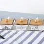 ROIY Kitchen Ceramic Spice Jar Seasoning Condiment Jar Cartridge Family Of Four Suits Condiment Jar Storage Container With Tray For Salt Sugar Cruet Pepper ROIY Kitchen Ceramic Spice Jar Seasoning Condiment Jar Cartridge Family Of Four Suits Condiment Jar Storage Container With Tray For Salt Sugar Cruet Pepper