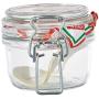 Bormioli Rocco Fido Preserving Jar 125ml Round Glass Dessert Glass Appetiser Glass Preserving Glass Storage Jars