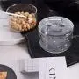 Nordic Glass Storage Jar With Lid Kitchen Coffee Beans Sugar Can Chic Kitchen Seasoning Jars Scandinavian Fresh Fruit Container,Random Pattern Nordic Glass Storage Jar With Lid Kitchen Coffee Beans Sugar Can Chic Kitchen Seasoning Jars Scandinavian Fresh Fruit Container,Random Pattern