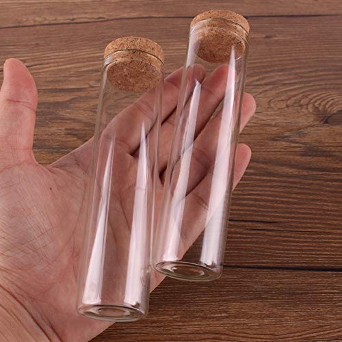 | Storage Bottles & Jars | 24pcs 60ml size 30120mm Test Tube with Cork Stopper Spice Bottles Container Jars Vials DIY Craft | by HUDITOOLS | 1 PCs