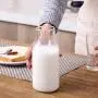 Glass Food Storage Containers With Locking Lids - OTHERHOUSE Kitchen Storage Containers Transparent Glass Food Storage Jar Bottle Cereal Container Wood Plug Kitchen Organization