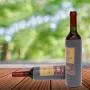 JUSTDOLIFE Wein Flaschenschutz Drahtgitter Wein Flaschen Zubehör Schutzhülle Getränkezubehör