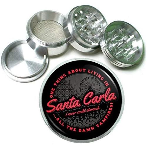 Santa Carla Vampires 80s Movies Classic Aluminum Tobacco Herb Spice Grinder