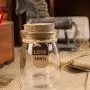 Glass Storage Jar for Chocolate, Clear Food Storage Jar with Cork Stopper, Food Storage Container for Chocolate, Coffee Candy & Kitchen Sauce Vinegar Glass Storage Jar for Chocolate, Clear Food Storage Jar with Cork Stopper, Food Storage Container for Chocolate, Coffee Candy & Kitchen Sauce Vinegar