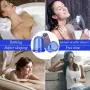 Silikonsaugglas-Set zur Cupping-Therapie – Cellulite Massage, Cellulite Entferner, Körper-Vakuum-Massage, Chinesische Akupunktur, Anti-Aging, Faltenreduktion (2 Cups, Blau)