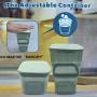 settlede Adjustable Airtight Container Food Container Transparent Storage Jar Vacuum Retractable Storage Box for Kitchen stunning