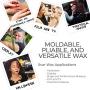 Narrative Cosmetics Modeling Scar Wax with Double Ended Spatula for Special Effects, SFX Theatrical Makeup and Halloween - 2.5oz Jar, Fair Color