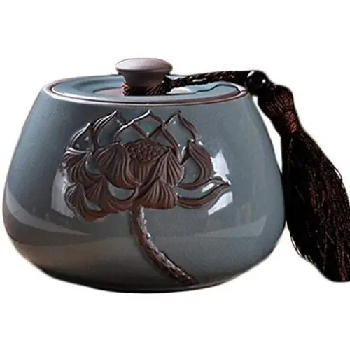 Kylin Express Chinese Tea Coffee Storage Jar Candy/Snack Pot Tea Container 900 ML Kylin Express Chinese Tea Coffee Storage Jar Candy/Snack Pot Tea Container 900 ML