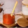 Glass Spice Condiment Jars Sugar Can Food Storage Containers with Bamboo Lid and Wooden Spoon for Serving Tea Coffee Spice Glass Spice Condiment Jars Sugar Can Food Storage Containers with Bamboo Lid and Wooden Spoon for Serving Tea Coffee Spice