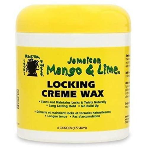 Jamaican Mango & Lime Rasta Locks & Twist Locking Creme Wax 6 Oz