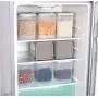 YTF-Plastic storage tank, food storage box with lid, kitchen cereal storage box