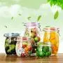 RSCHEF 1pcs jars for spices glass storage bottles jars with lid capacity honey candy jar kitchen storage container glass jar Large Glass Storage Containers With Lids RSCHEF 1pcs jars for spices glass storage bottles jars with lid capacity honey candy jar kitchen storage container glass jar Large Glass Storage Containers With Lids
