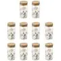 Bouteilles en verre transparent joyMerit, 12cm, avec bouchon en liège pour maison, cuisine, herbes, aliments, confitures, liquides, bocaux pour épices. Bouteilles en verre transparent joyMerit, 12cm, avec bouchon en liège pour maison, cuisine, herbes, aliments, confitures, liquides, bocaux pour épices.