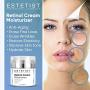Face Moisturizer 2,5% Organic Retinol Cream for Day & Night with Hyaluronic Acid - Best Facial Age Defying Solution for Anti Aging, Wrinkles & Fine Lines to Restore Elasticity