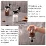 Rolin Roly 3 Models Spice Jars Glass Seasoning Storage Container Set Condiment Pots with Lids Clear for Kitchen Salt Sugar and Ketchup Canning Jar