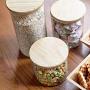 Glass Sealed Jars, Kitchen Household Grain Storage Tanks, Storage Spices/Coffee Beans/Oatmeal