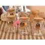 10 Pièces Bouteilles en Verre Transparentes 100 ml pour Conserves de Gelée, Bonbons, Stockage