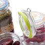 Yl Ly Steel Buckle Glass Sealed Jar Honey Lemon Bottle Fresh Storage Tank Food Cans Milk Powder Can 1500 1000 500 750500