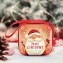 signmeili Christmas Tin Box, Candy Cookie Jar Gift Storage Container Holiday Decorative Box way