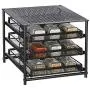 Spice Rack Organizer Kitchen Storage, Pantry Cabinet Organizer with Pull Out Spice Shelf, Holds 18 Jars Spice Rack Organizer Kitchen Storage, Pantry Cabinet Organizer with Pull Out Spice Shelf, Holds 18 Jars